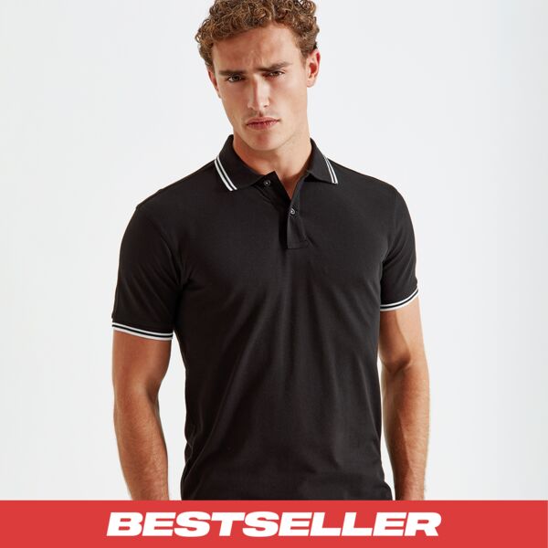 Men's classic fit tipped polo Thumbnail